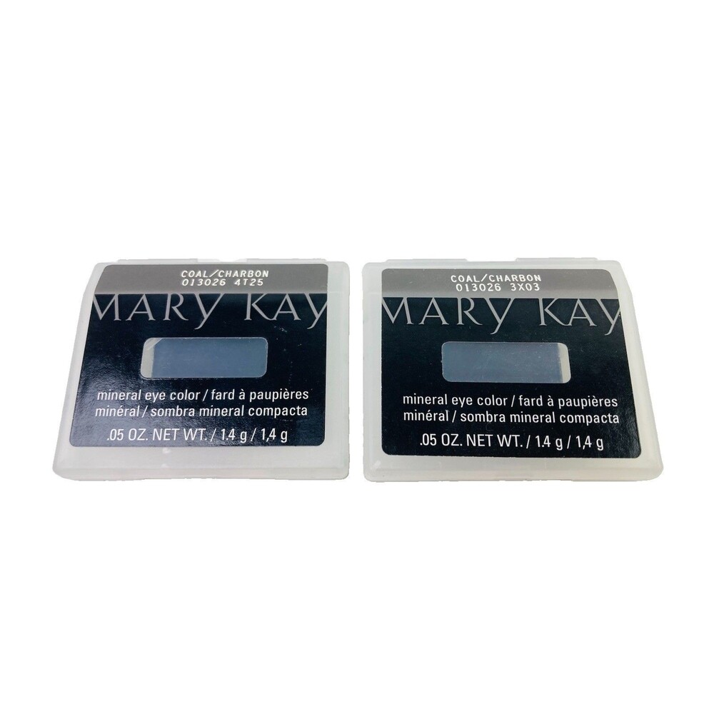 Mary Kay Mineral Eye Color - Coal - Discontinued - 2 pack
